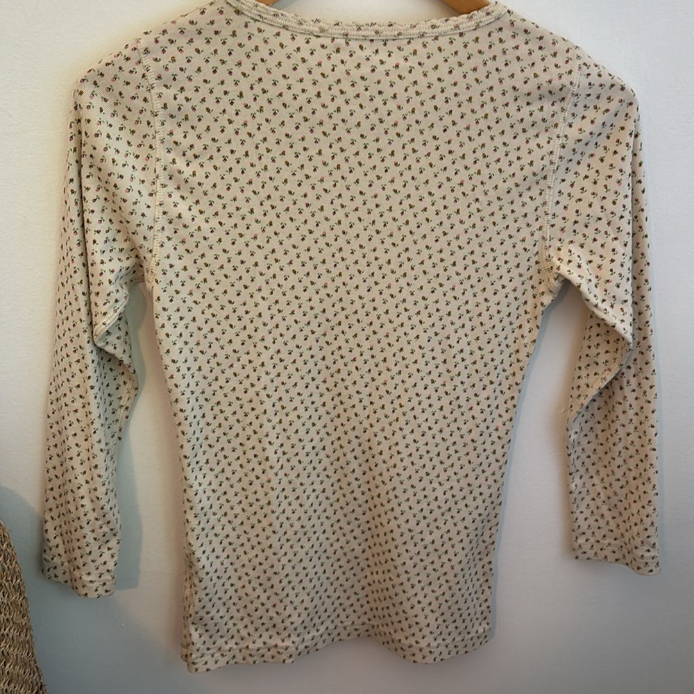 Floral Print Long Sleeve Top - Picture 17 of 17